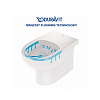 Duravit No.1 Унитаз-моноблок 36.5x65.5см, напольный, безободковый, цвет: белый