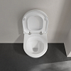 Villeroy&Boch Subway 2.0 Унитаз подвесной, 48х35.5см., Compact, с DirectFlush, с антигрязевым покрытием CeramicPlus, цвет: альпийский белый