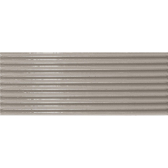 Ergon Abacus Керамическая плитка 20x7.5x1.15см, настенная, цвет: Brick Plisse' Lux Piombo