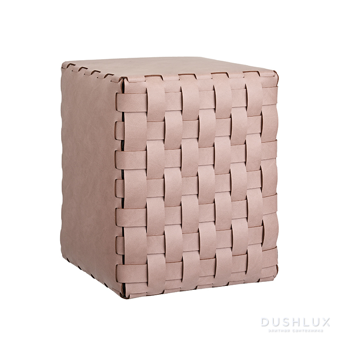 ADJ Пуф, 35x35xH40 см., цвет: пепельная роза/устричный