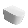 Kerama Marazzi TechWave Унитаз 38x59см, умный, подвесной, торнадо, с дистанционным управлением, цвет: белый глянцевый