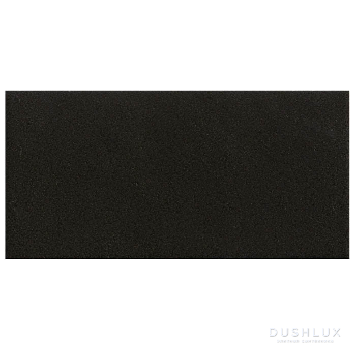 Фото Mutina Mattonelle Margherita 20.5х10.1 см, marghe half, универсальный, глазурованный, цвет: black