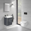 Villeroy & Boch ViConnect, Кнопка смыва, размер 269 x 161 x 13 mm, цвет: черный