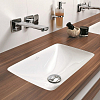 Villeroy&Boch Loop & Friends Раковина 54x34см, без отв., с переливом, наружная сторона в глазури, цвет: альпийский белый