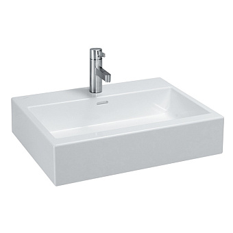 Laufen Living Раковина 60х46х14 см, 1 отв., цвет: белый