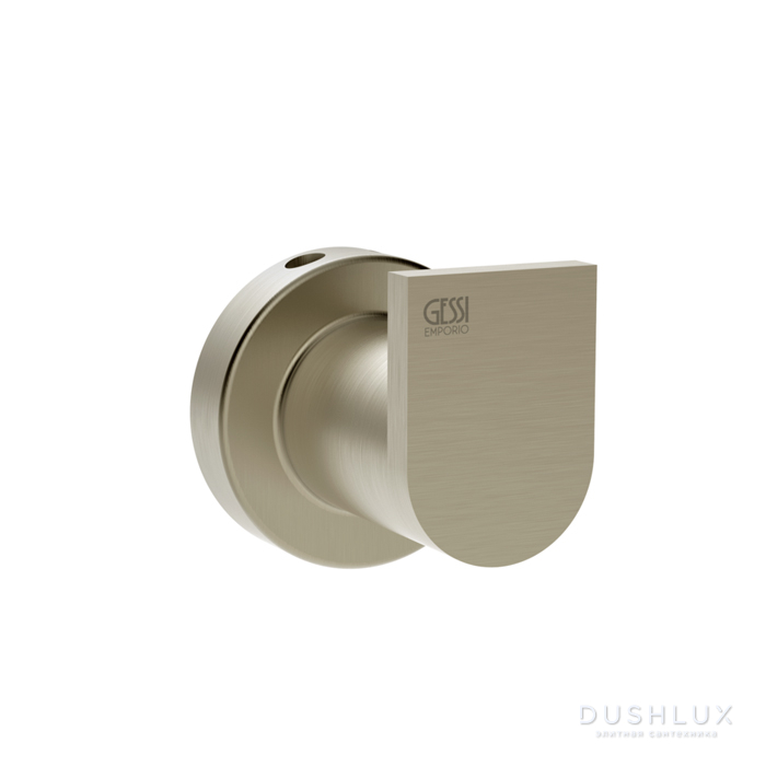 Фото Gessi Emporio accessories Крючок, подвесной, цвет: Finox Brushed Nickel