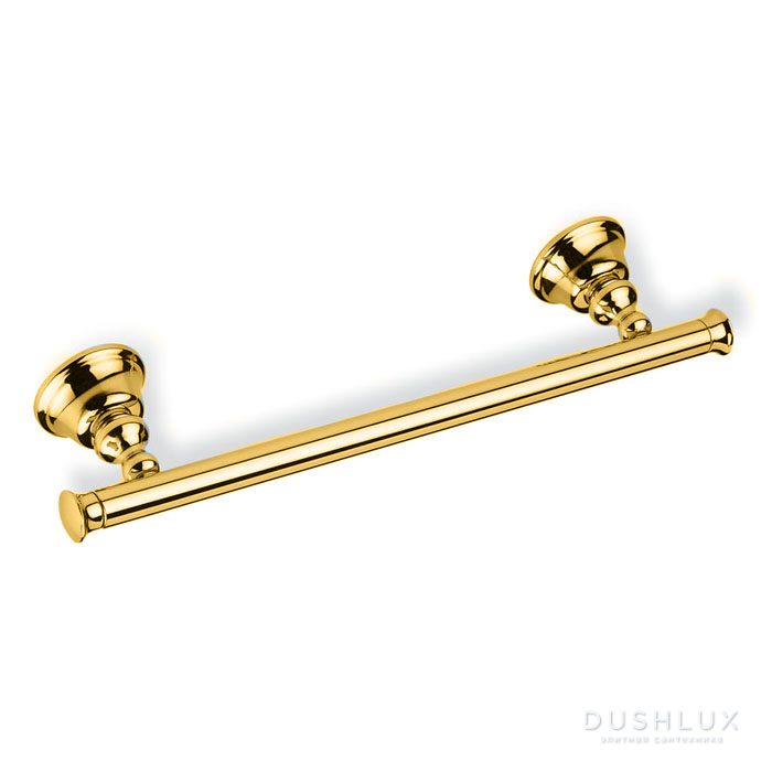 Фото StilHaus Smart Полотенцедержатель 34см, подвесной монтаж, цвет: хром/золото