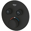 Grohe Grohtherm SmartControl Смеситель для душа, термостатический, цвет: фантомный чёрный