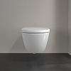 Villeroy&Boch Subway 3.0 Унитаз 37х56х36см., подвесной, TwistFlush, AntiBac, CeramicPlus, цвет: альпийский белый
