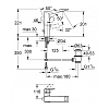 Grohe Allure Brilliant, Смеситель для раковины, цвет: графит матовый