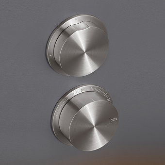 CEA Design GIOTTO Смеситель для душа, настенный, термостатический, цвет: нержавеющая сталь