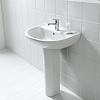 Laufen Pro Раковина 60x48x16,5 см, подвесная, с 1 отв., по центу, c переливом, цвет: белый