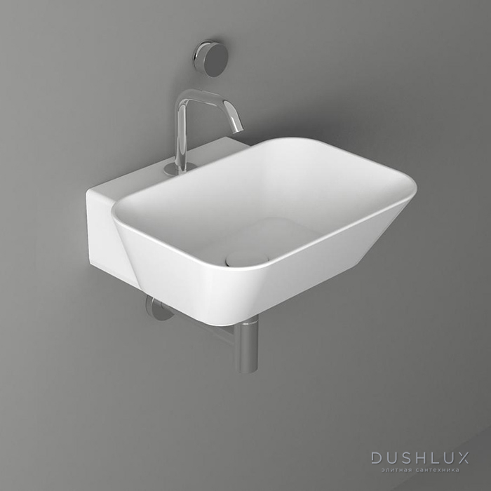 Фото Simas Wave Раковина 48x43x16.5 см, 1 отв., цвет: белый