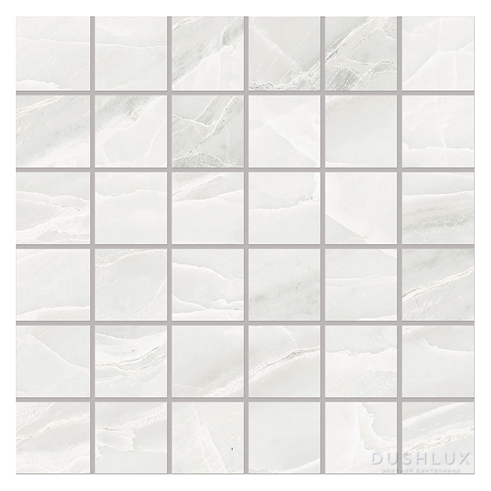 Фото Emilceramica Tele DI Marmo Selection Керамогранит 30x30x0,95см, универсальная, глазурованный, цвет: Mosaico White Radadise Lappato