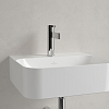 Villeroy&Boch Finion Раковина 43х39 см, 1 отв., с переливом, с антигрязевым покрытием CeramicPlus, цвет: белый
