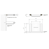 Decor Walther Mikado WSS Мыльница подвесная, цвет: хром