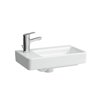 Laufen Pro S Раковина 48x28x85см., подвесная, SX, с 1 отв., цвет: белый