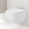 Geberit Acanto Крышка-сиденье для унитаза, с микролифтом, цвет: белый