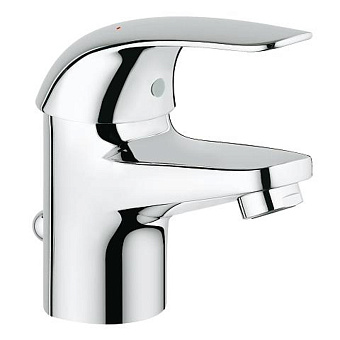 Grohe Euroeco Смеситель для раковины, на 1 отв., цвет: хром