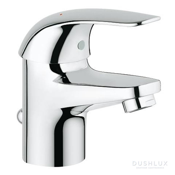 Фото Grohe Euroeco Смеситель для раковины, на 1 отв., цвет: хром