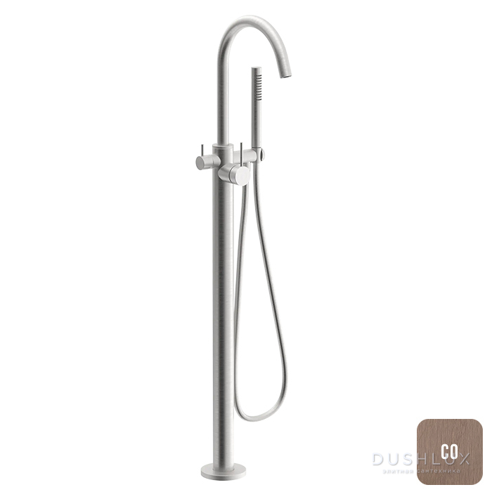 Фото Almar Still Смеситель для ванны, напольный, с ручным душем, цвет: PVD Brushed Copper
