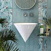 Kerama Marazzi Cono Раковина 44.5х44.5х35см., подвесная, без отв., без перелива, цвет: белый глянцевый
