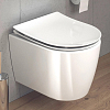 Duravit Soleil by Starck Унитаз 37x48 см, подвесной, безободковый, Weiß Hochglanz, HyG, цвет: белый