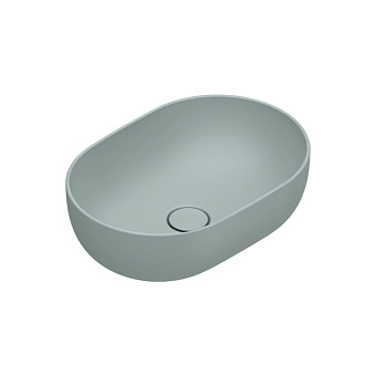 Catalano Sfera Раковина 50x35см накладная, без отв., цвет: Aqua Satinato
