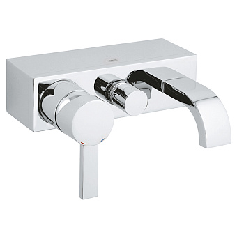 GROHE Allure Смеситель однорычажный для ванны,настенный монтаж, цвет: хром