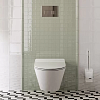 Kerama Marazzi Plaza Modern Унитаз 36x53см., подвесной, безободковый, с крепежом, цвет: белый глянцевый
