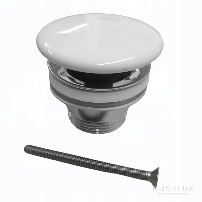 Фото Duravit Донный клапан для раковин, цвет: белый