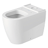 Duravit Me by Starck Унитаз-моноблок 37x65см., слив универсальный, с креплениями, цвет: белый