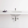 Villeroy&Boch O.novo Раковина 65х40х20.8см., без отв., под столешницу, с переливом, с антигрязевым покрытием CeramicPlus, цвет: альпийский белый