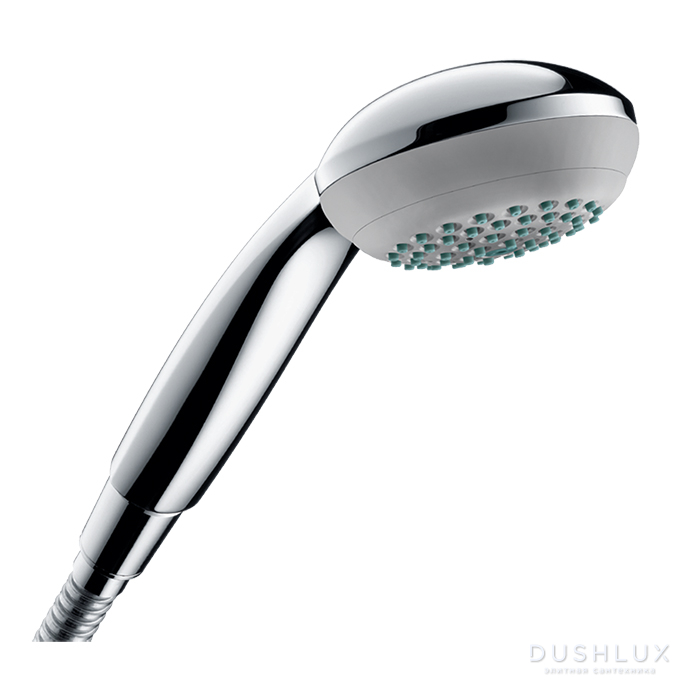 Фото Hansgrohe Crometta 85 Mono Ручной душ, 1jet, Ecosmart Green 6л/мин, G1/2, цвет: хром