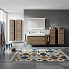 Geberit Renova Nr.1 Plan Раковина 130x48см., подвесная, без отв., двойная, цвет: белый