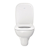 Duravit D-Code Унитаз 35.5x54.5см., подвесной, с сиденьем, цвет: белый глянцевый