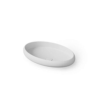Dea Design Washbasins Раковина 60x40x11.2см., накладная, без отв., Solid Surface, цвет: White №18