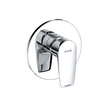 Kludi Pure&Solid Встраиваемый смеситель для душа, внешняя часть, для 88022, цвет: хром