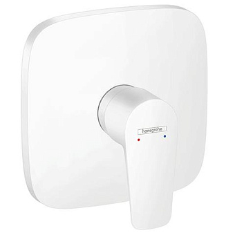 Hansgrohe Talis E Встраиваемый смеситель для душа (внешняя часть), цвет: белый матовый