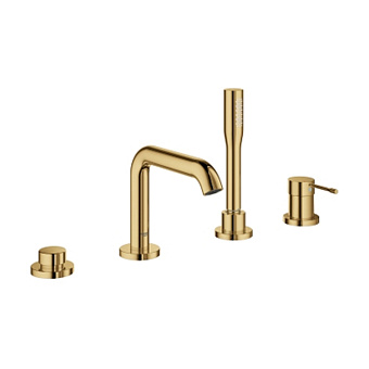 Grohe Essence, Смеситель для ванны, цвет: золото