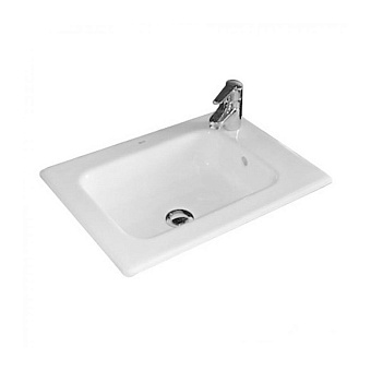 Roca Debba Compact Unik Раковина встраиваемая сверху 50x36см, с 1 отв., цвет: белый