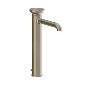 Gessi Origini Смеситель для раковины, 1 отв., с донным клапаном, цвет: Finox Brushed Nickel
