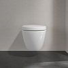 Villeroy&Boch Subway 2.0 Унитаз подвесной, 48х35.5см., Compact, с DirectFlush, с антигрязевым покрытием CeramicPlus, цвет: альпийский белый