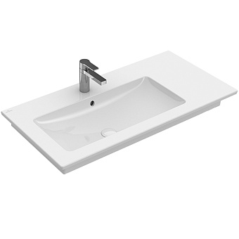 Villeroy&Boch Venticello Раковина 100х50 см, 1 отв., с переливом, цвет: белый