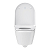 Duravit D-Neo Унитаз 47см., подвесной, безободковый, сиденье микролифт, цвет: белый