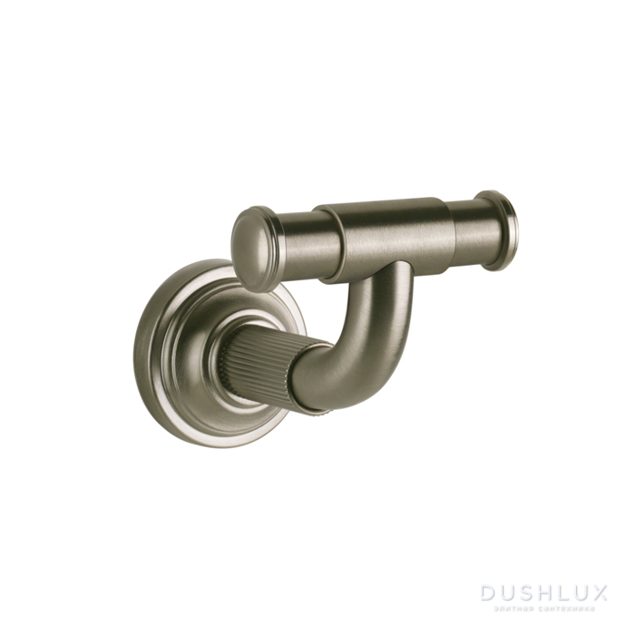Фото Gessi Venti20 Крючок двойной, цвет: Finox Brushed Nickel