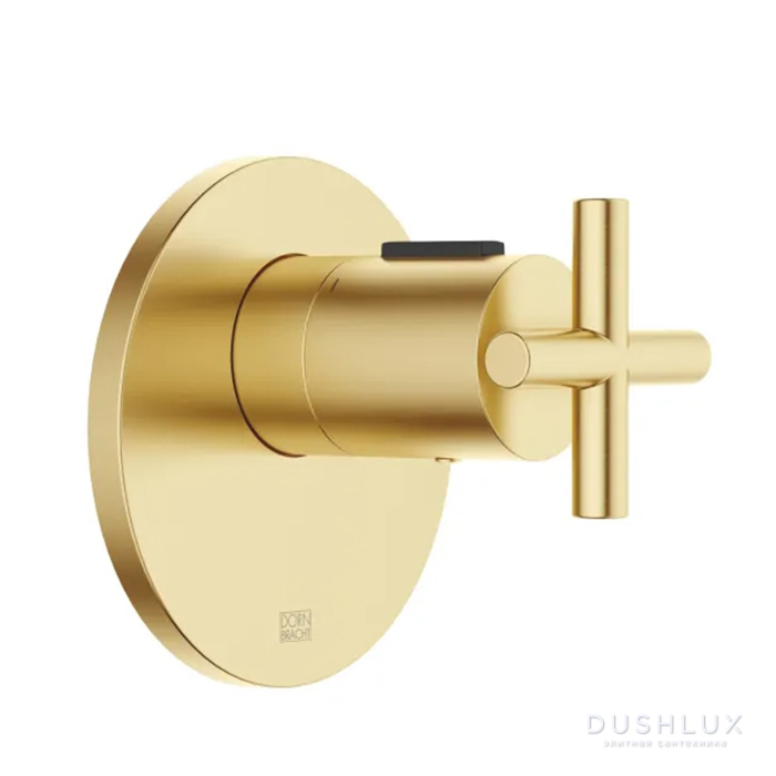 Фото Dornbracht Tara xTOOL Смеситель для душа, встраиваемый, термостатический, без регулирования расхода 3/4", цвет: Латунь сатинированная (золото 23кт)