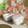 Catalano Sfera Унитаз подвесной 54x35см, безободковый, смыв Tornado, покрытие Cataglaze+, цвет: белый глянцевый
