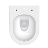 Duravit D-Code Унитаз 37x48см., подвесной, безободковый, с сиденьем микролифт, цвет: белый глянцевый