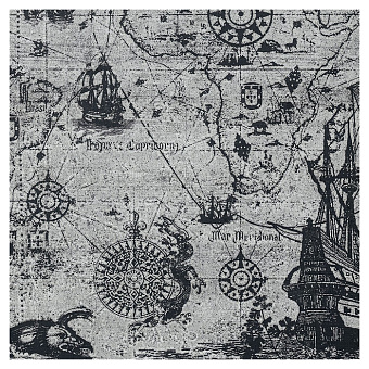 Sicis Vetrite Стеклянная плитка 59.3х59.3см, универсальная, стекло, цвет: atlas black per-grey